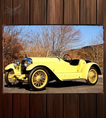Металлическая табличка Mercer Series 5 Raceabout